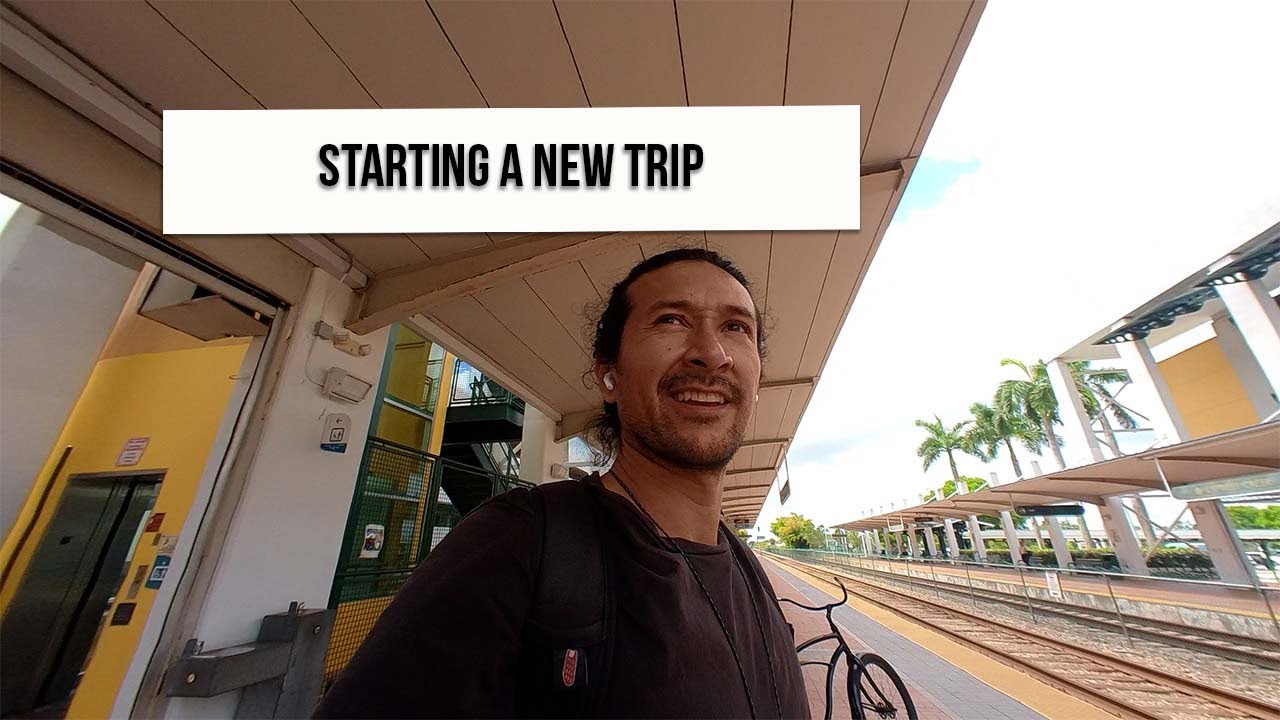 10-day Trip to Colombia and Panama - Day 1 Getting to Miami airport by Train
