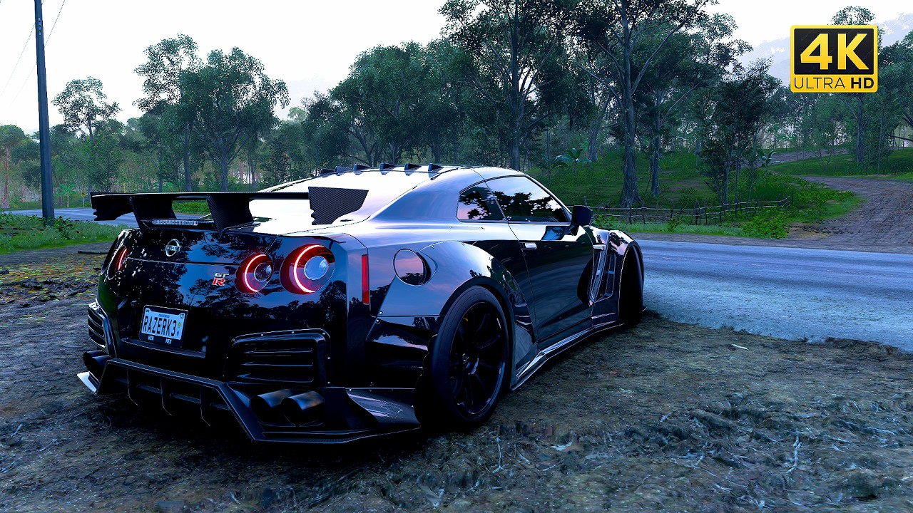 2021 Nissan R35 GT-R - 4K maximum settings | Forza Horizon 5