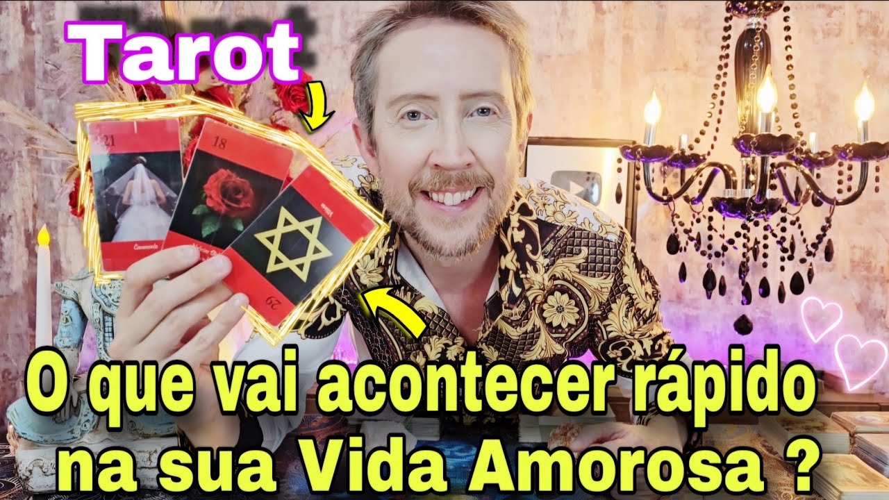 O que vai acontecer rápido na sua VIDA AMOROSA ? Tarot de hoje - Rei do oraculo hoje-ele hoje tarot
