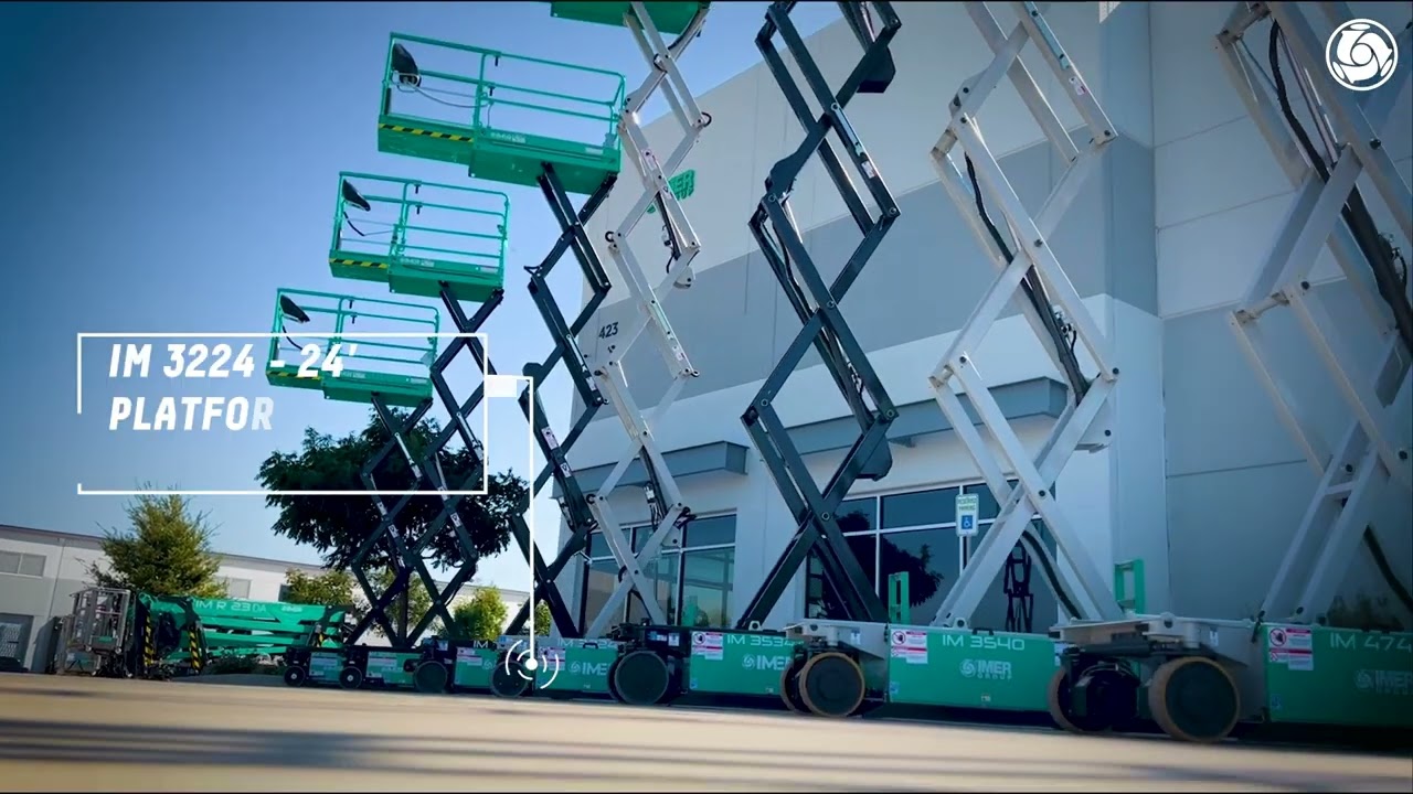 IMER Scissor Lift Line Up