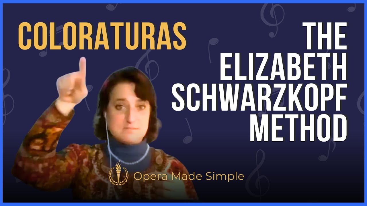 Coloraturas: the Elizabeth Schwarzkopf method. Singing lesson and with Capucine Chiaudani