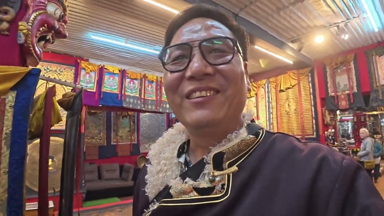 14 March 2026 Thimpu famous antique shop #tibetanyoutuber #freetibet 