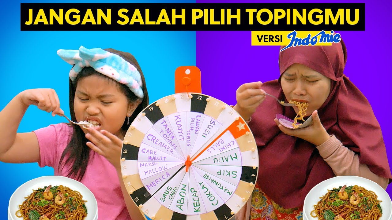JANGAN SALAH PILIH TOPINGMU - VERSI MIE GORENG - SENJA FIRSTA