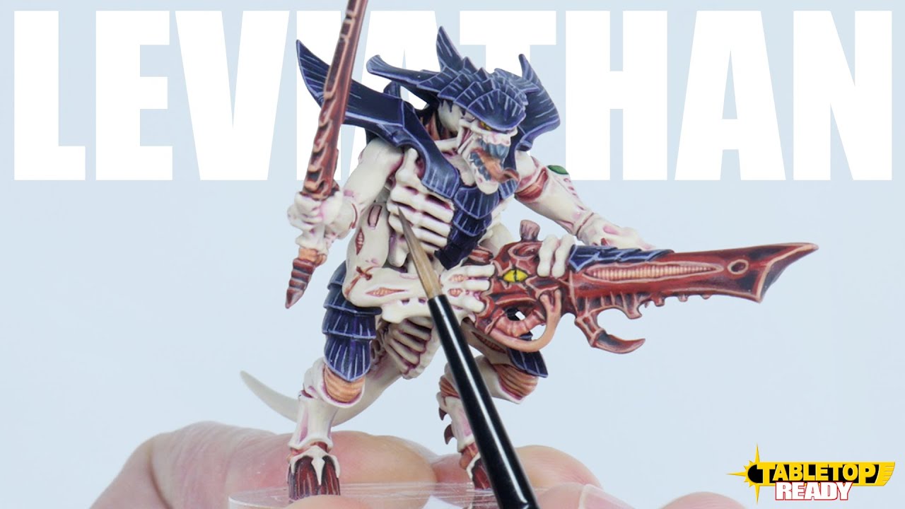 Как покрасить флот-улей тиранидов «Левиафан» для Warhammer 40,000