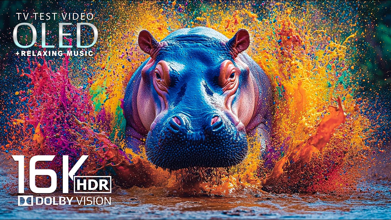 Jaw-Dropping 16K HDR 240FPS | OLED Demo Dolby Vision (8K/4K TV)