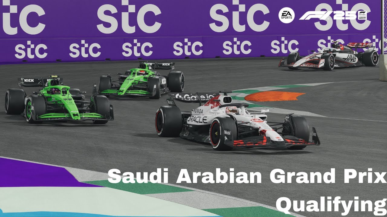 Saudi Arabian Grand Prix Qualifying | DFL Championship | Season Five