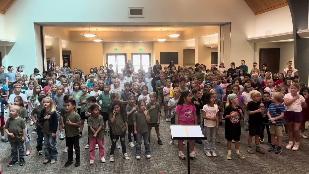 CCS Elementary's Pledge and God Bless America