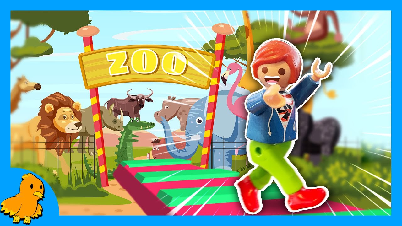 Playmobil Familie Vogel: Julian muss aus dem Zoo entkommen! (Roblox)