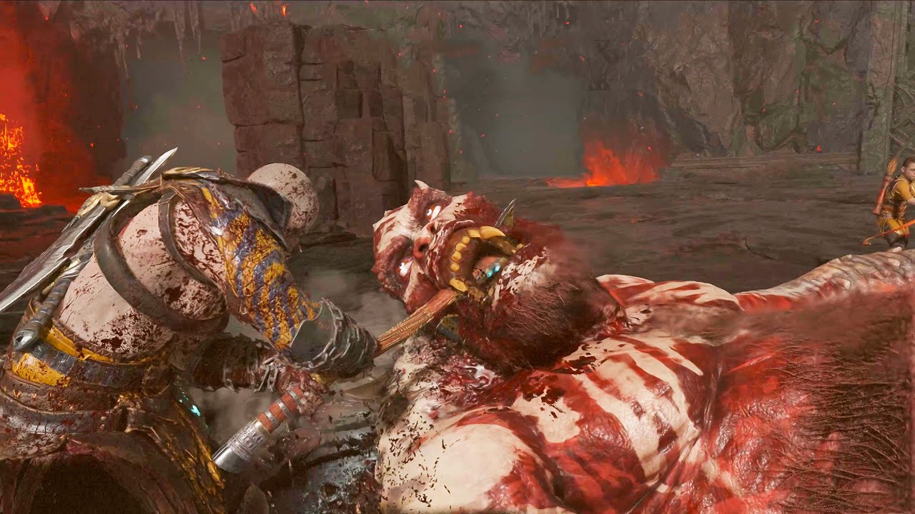 Executions of creatures God of War PC