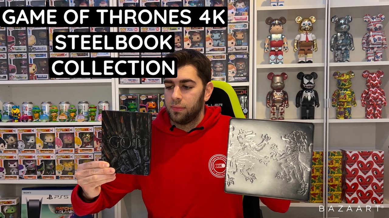 UNBOXING GAME OF THRONES STEELBOOK COLLECTION 4K ITA (Il trono di spade)