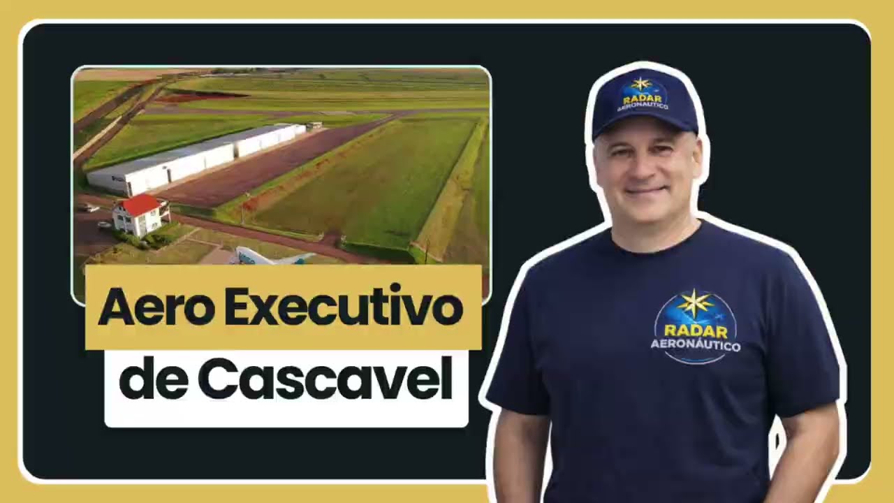 Conheça hoje o Aero Cascavel ✈️ Um olhar por dentro do aeroporto executivo.