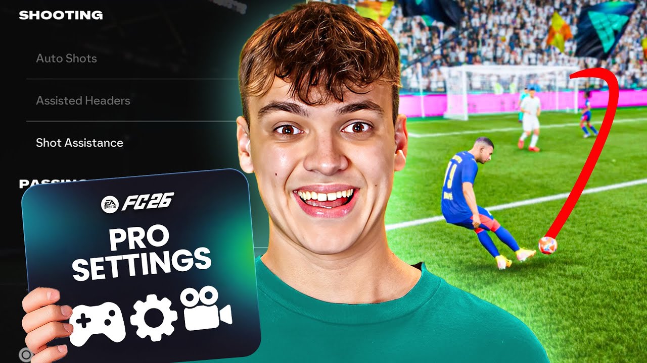 ЛУЧШИЕ НАСТРОЙКИ КОНТРОЛЛЕРА И КАМЕРЫ FC 26!!