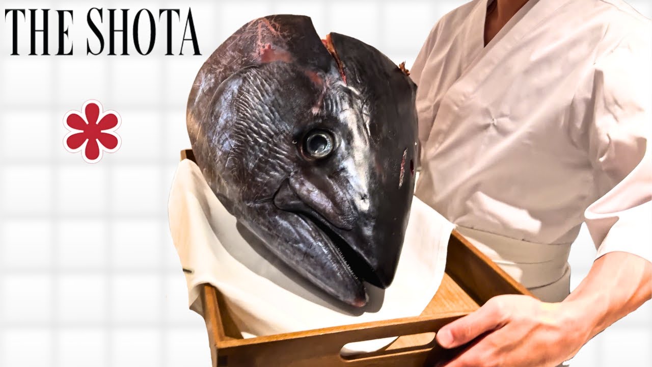 Whole-Tuna Butchery at 1-Michelin Star The Shota