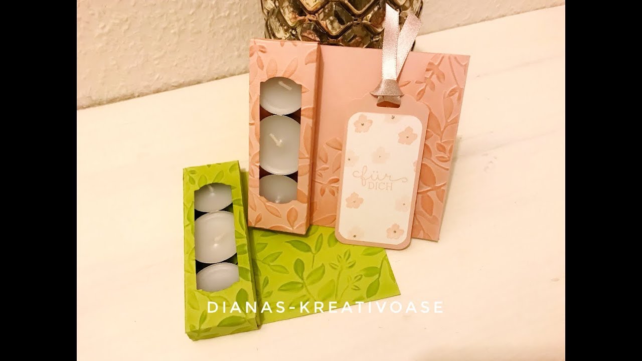 Teelichtkarte [mit Produkten von Stampin' Up!]