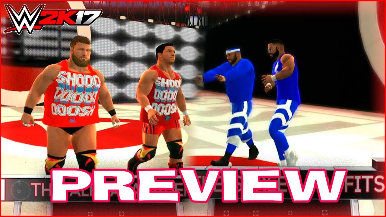 WWE 2K17 The Alpha Academy & The Street Profits Preview