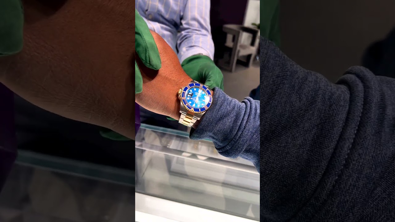 🔵🔵Submariner Bluesy🔵🔵 #elegantjewelersbymike #watch #elegantjewelersny #rolex