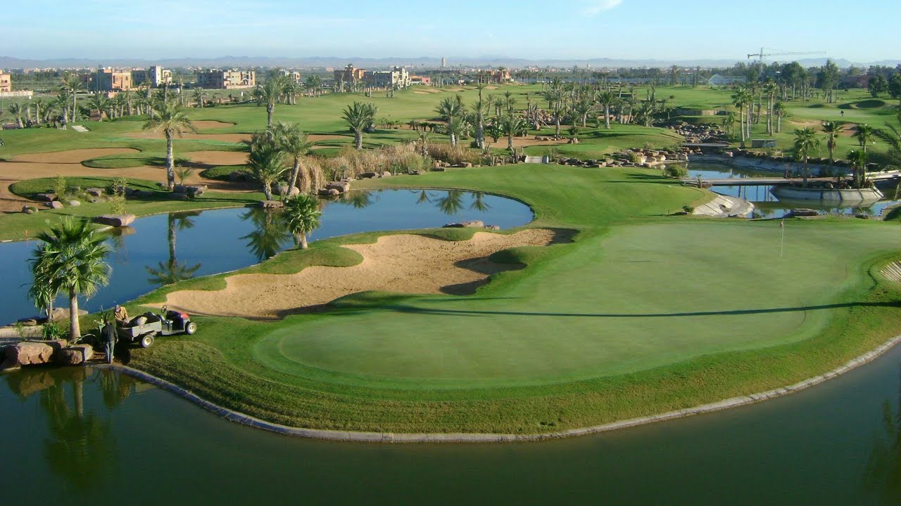 Club Golf Bouznika Beach  resort   جولة في غولف بوزنيقة