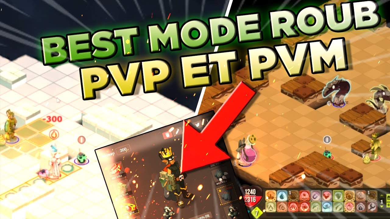 STUFF BROKEN POUR PVM ET POUR PVP ! LE MODE INCONTOURNABLE POUR TOUT ROUBLARD PVM OU PVP SUR DOFUS