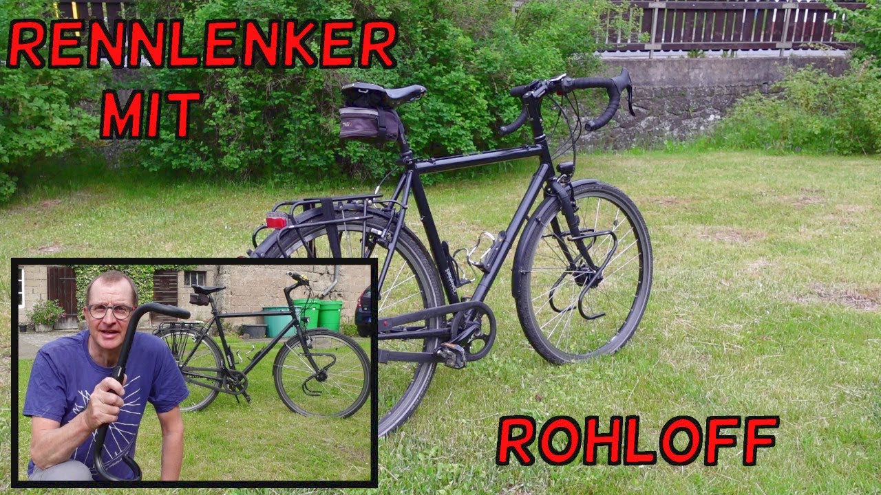 Umbau Rennlenker mit Rohloff