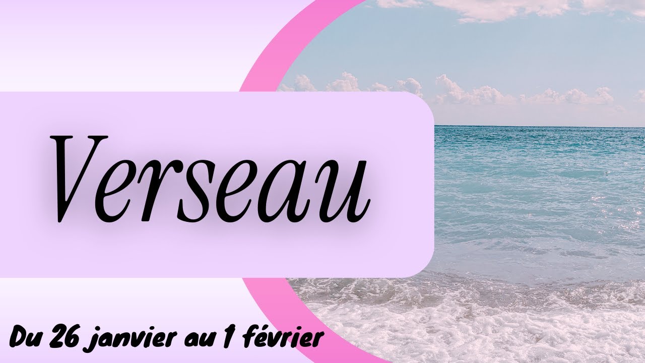 VERSEAU ♒️ Votre DETERMINATION va payer I Du 26 janvier au 1 février