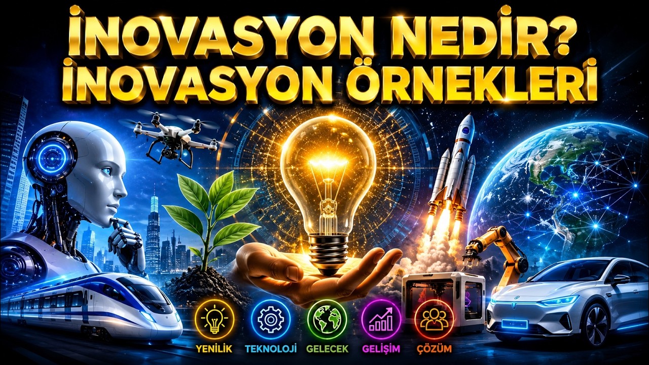 İNOVASYON NEDİR? İNOVASYON ÖRNEKLERİ - TEKNOLOJİ VE TASARIM PROJELERİ
