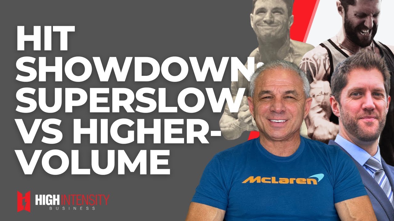 The Best HIT Protocol for Strength, Muscle Mass, & Hypertrophy (SuperSlow VS High-Volume HIT Debate)