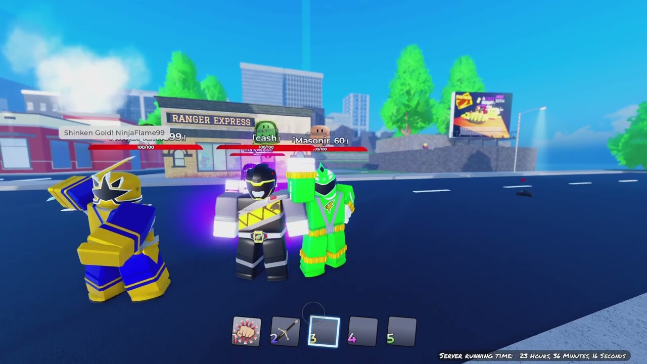 Power rangers shattered grid demo