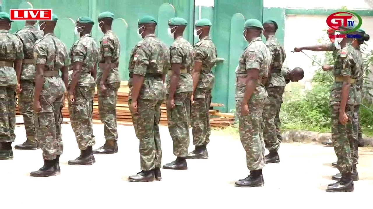 DECORATION CEREMONY FOR SOLDIERS AT THE DEFENCE HEADQUARTERS