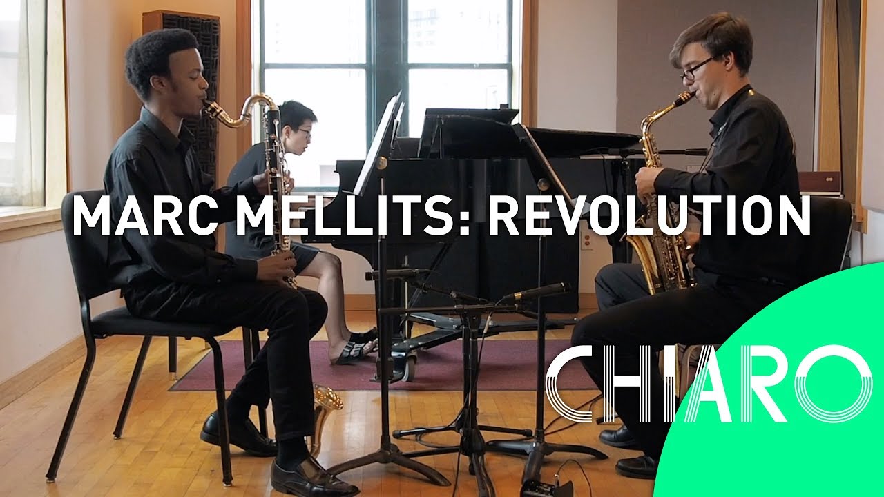 Marc Mellits: Revolution (new version for clarinet, saxophone, & piano) – World Premiere Recording