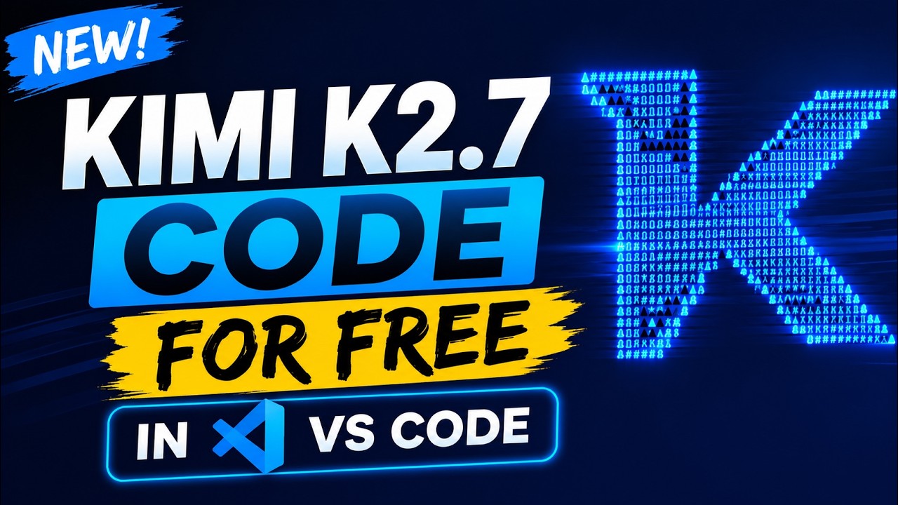 Kimi K2.7 Code БЕСПЛАТНО в VS Code (лучше, чем Claude?)