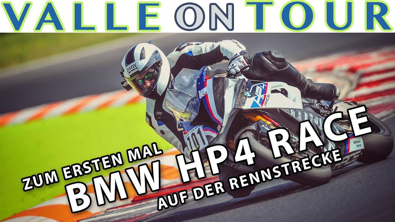 Erstes Mal Rennstrecke mit der BMW HP4 Race in Most