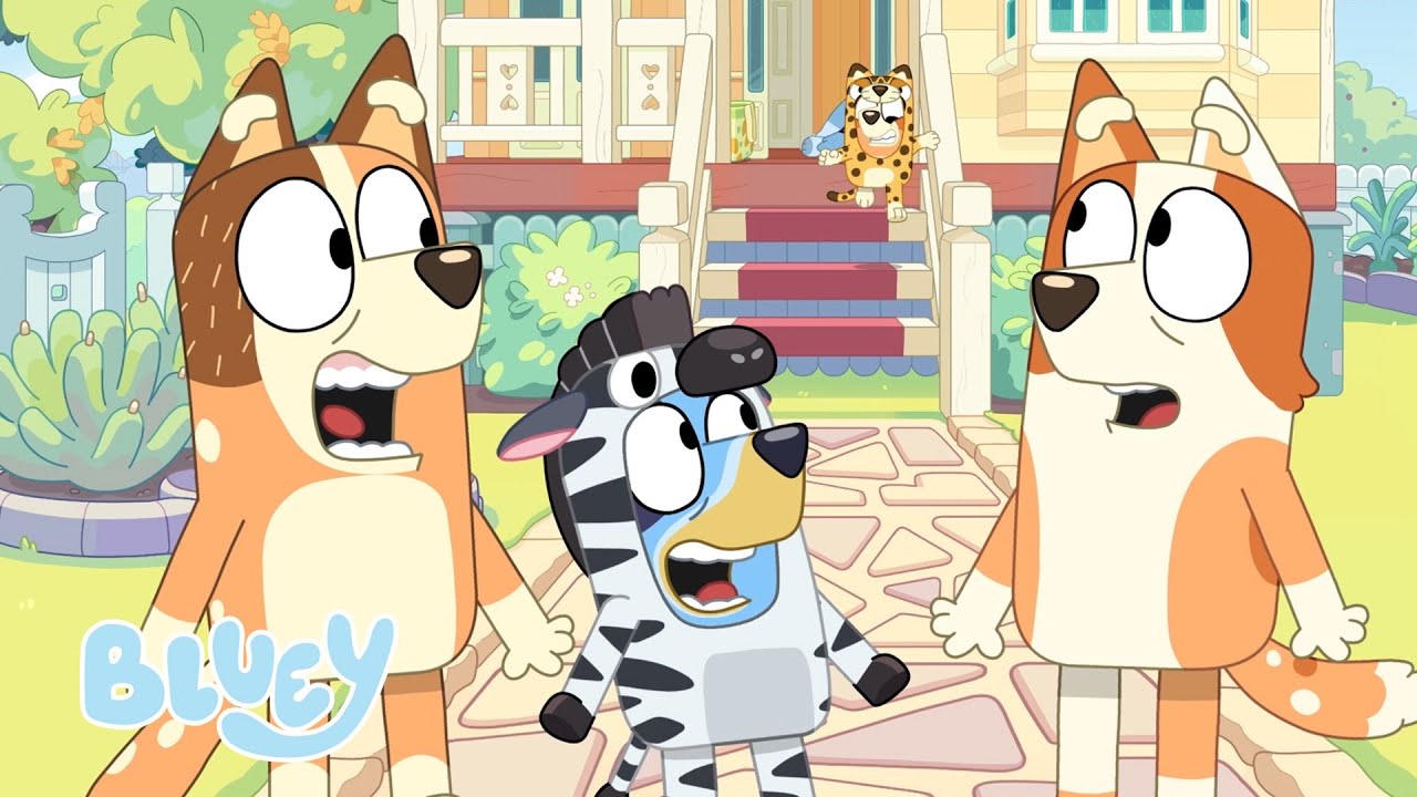 Animal Moments with Bluey 🦓 | Bluey