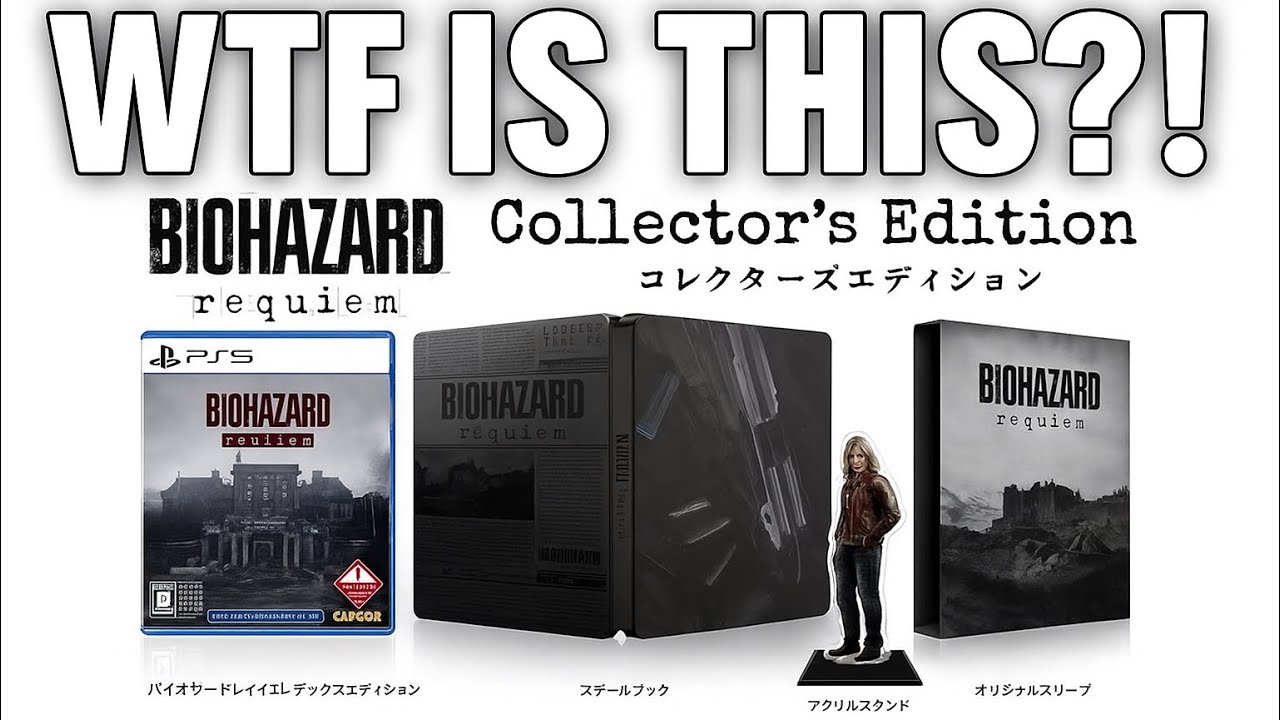 Resident Evil Requiem Collector’s Edition УЖАСНО?!– Что случилось, Capcom?!