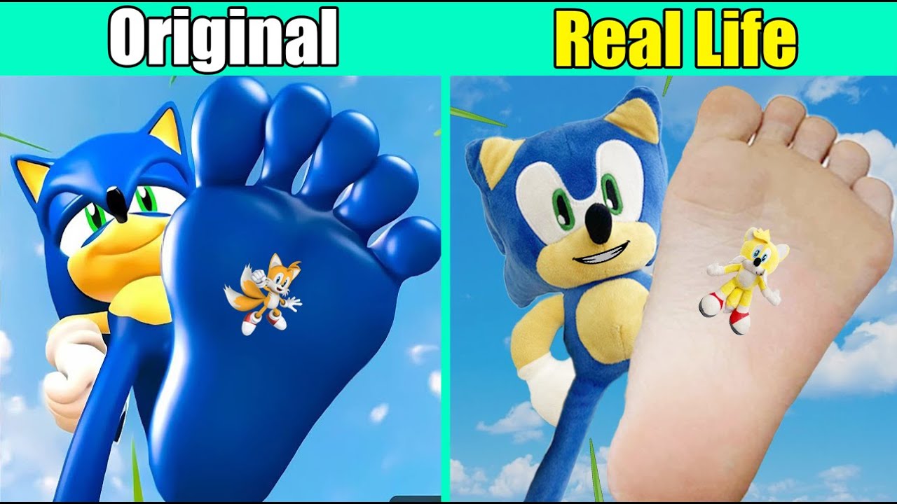 SONIC Destroys TAILS - Sonic The Hedgehog 3 Animation | Sonic Original vs Plush Toys