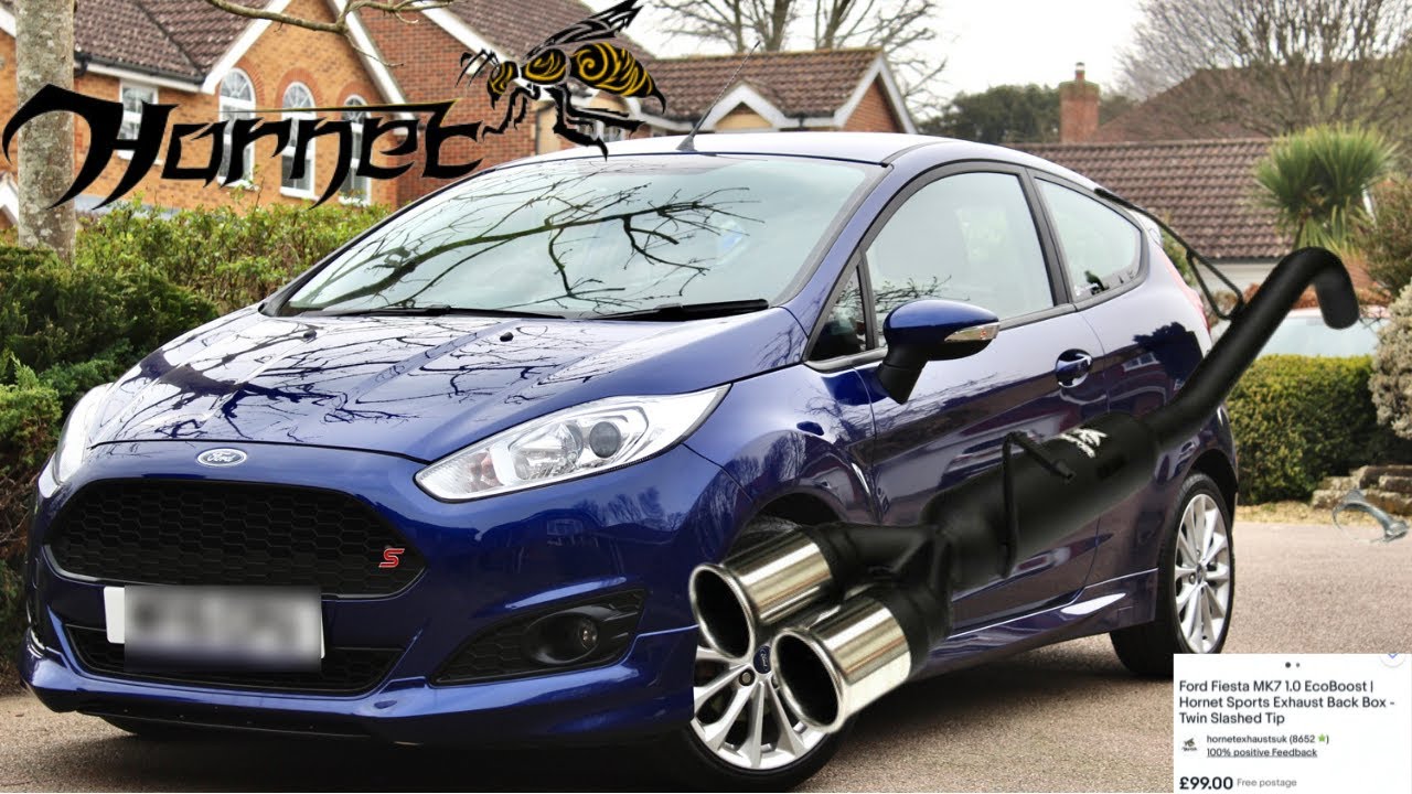 Ford Fiesta MK7.5 1.0 EcoBoost Hornet Back Box