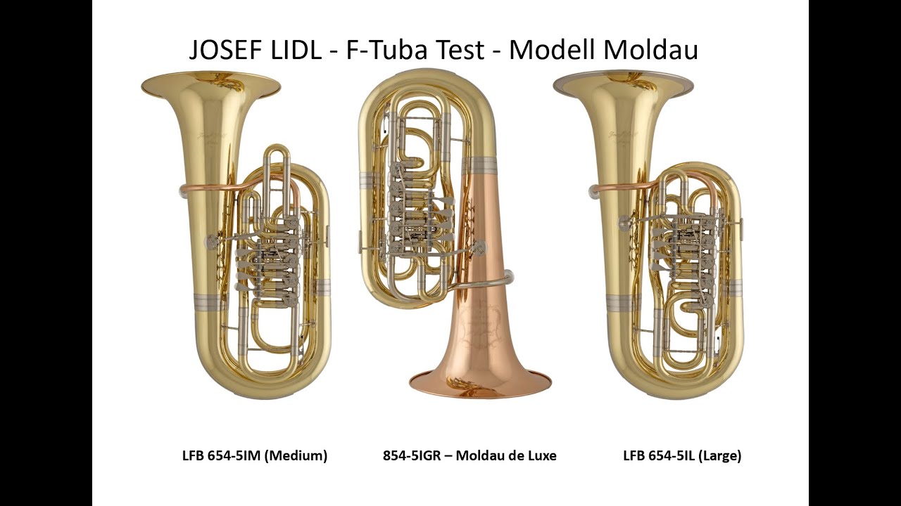 Josef Lidl - NEUE Moldau F-Tuben - Soundcheck - NEW F-Tuba Soundcheck by Daniel Ridder