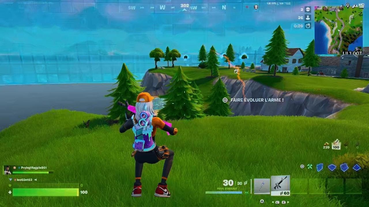 Fortnite_ Je joue avec un ami.