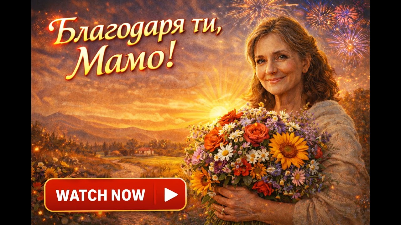 Благодаря ти, мамо 🌹
