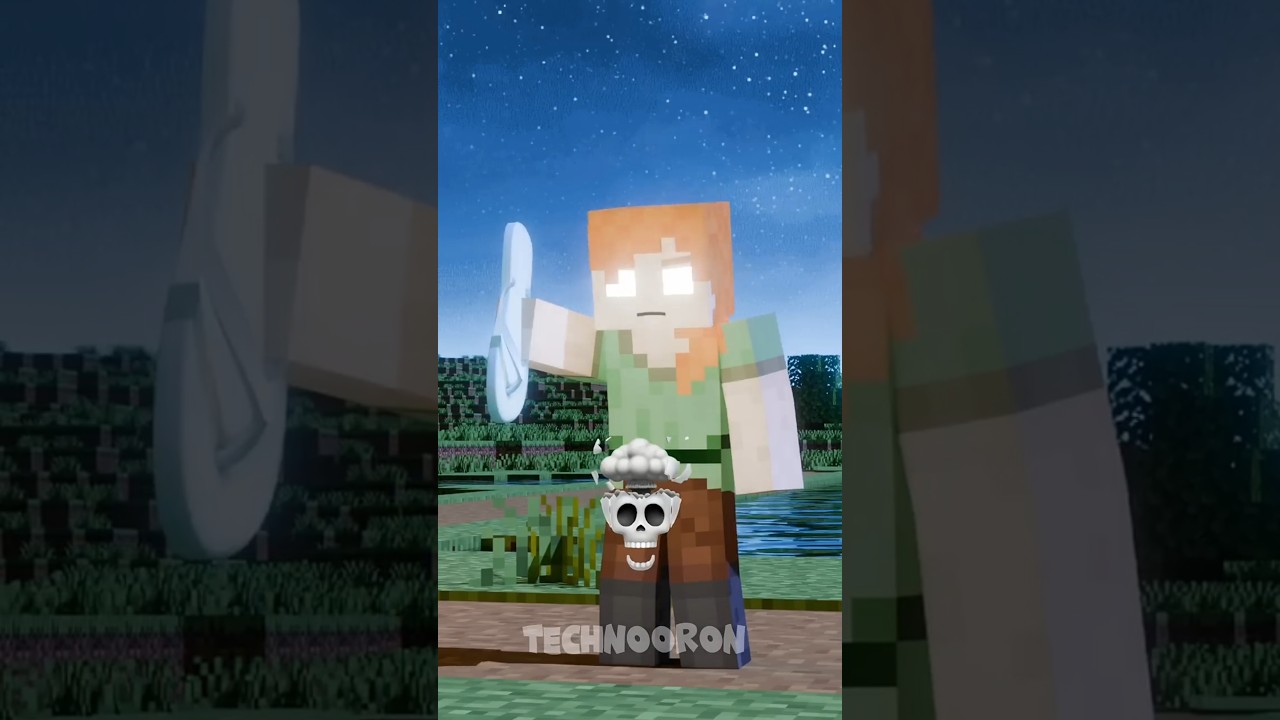 Minecraft YouTubers Team VS Mimicer 💀 | Minecraft Animation #herobrine #minecraft #animation #shorts