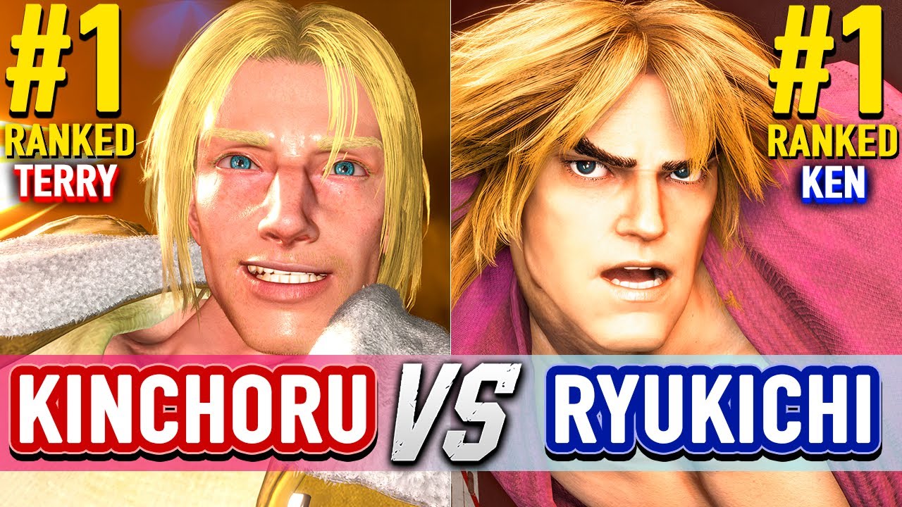 SF6 🔥 KINCHORU (#1 Ranked Terry) vs RYUKICHI (#1 Ranked Ken) 🔥 Street Fighter 6 High Level Gameplay
