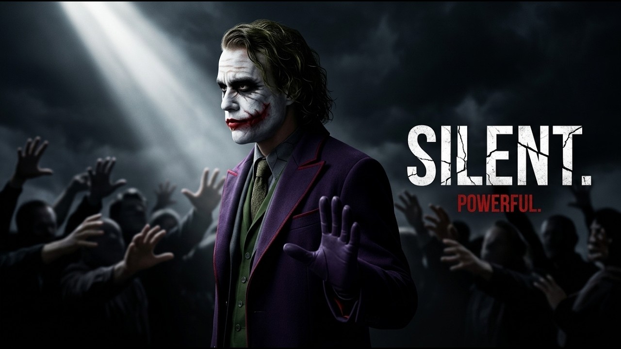 When You Stop Explaining Yourself, Everything Changes | Dark Joker Philosophy