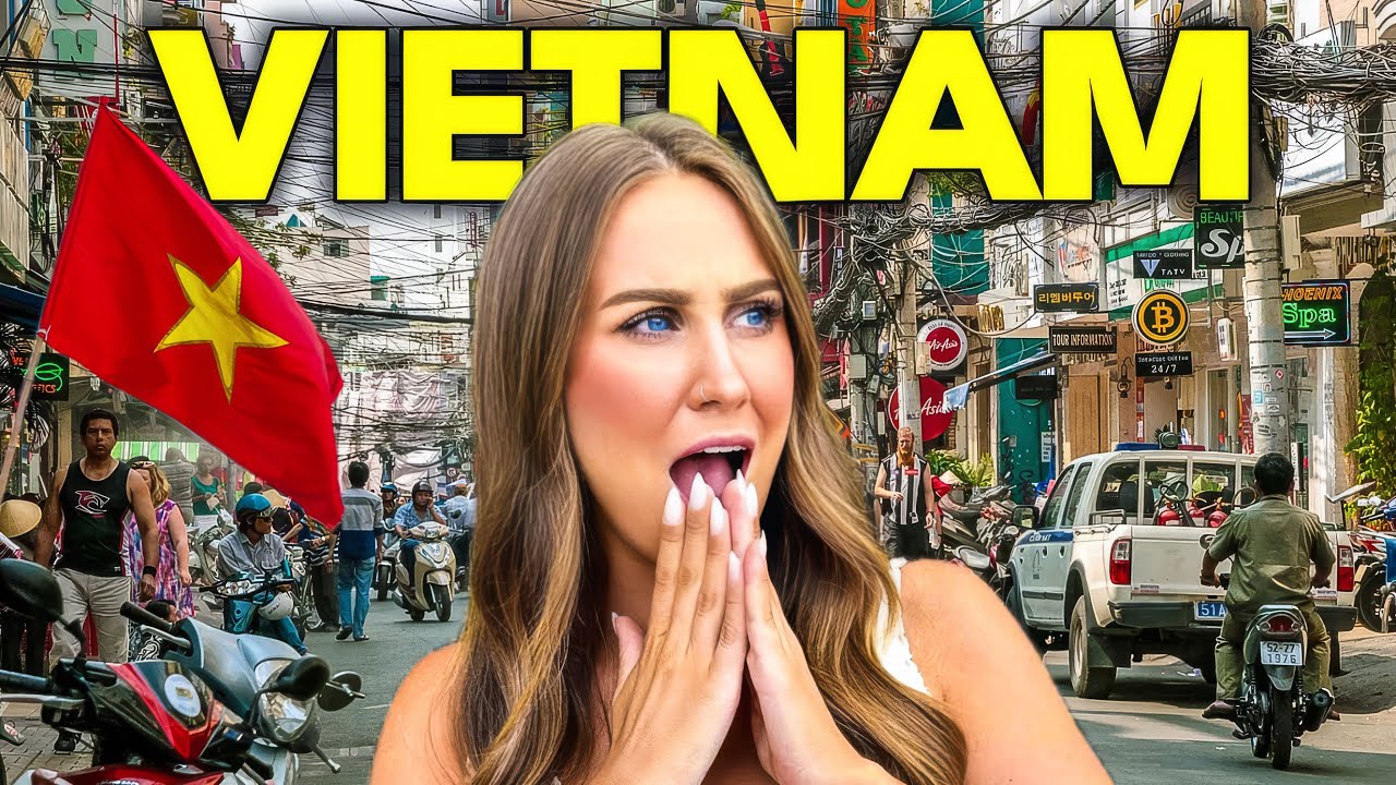 OUR FIRST DAY IN SAIGON SHOCKED US! 🇻🇳 Vietnam Is Absolutely WILD