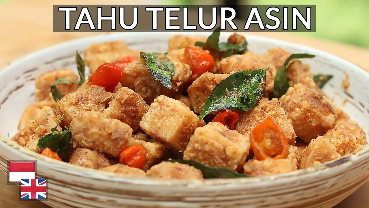 Bikin Nagih! Resep TAHU Telur Asin [Khas IRVINS Salted Egg Singapura].