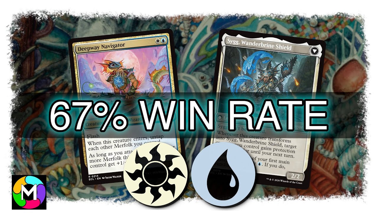 The New Lorwyn Merfolk Rule!!! ☀️🌊🧜 (MTG Arena Standard Deck)