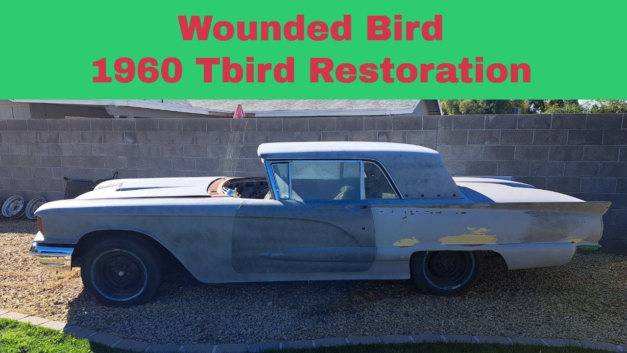 Video #1 - Wounded 1960 Thunderbird Restoration Project Intro