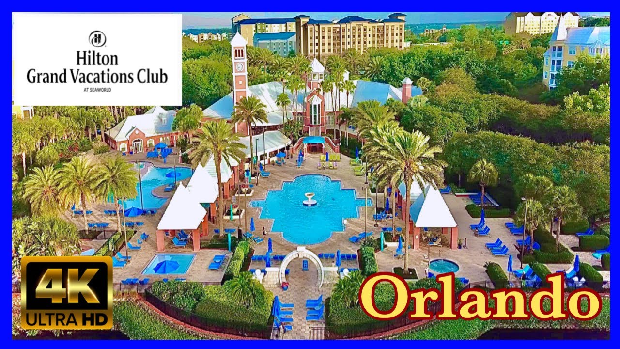 HILTON GRAND VACATIONS AT SEAWORLD | ORLANDO | 2 BEDROOM TOUR | 4k #Orlando #Hilton #SeaWorld