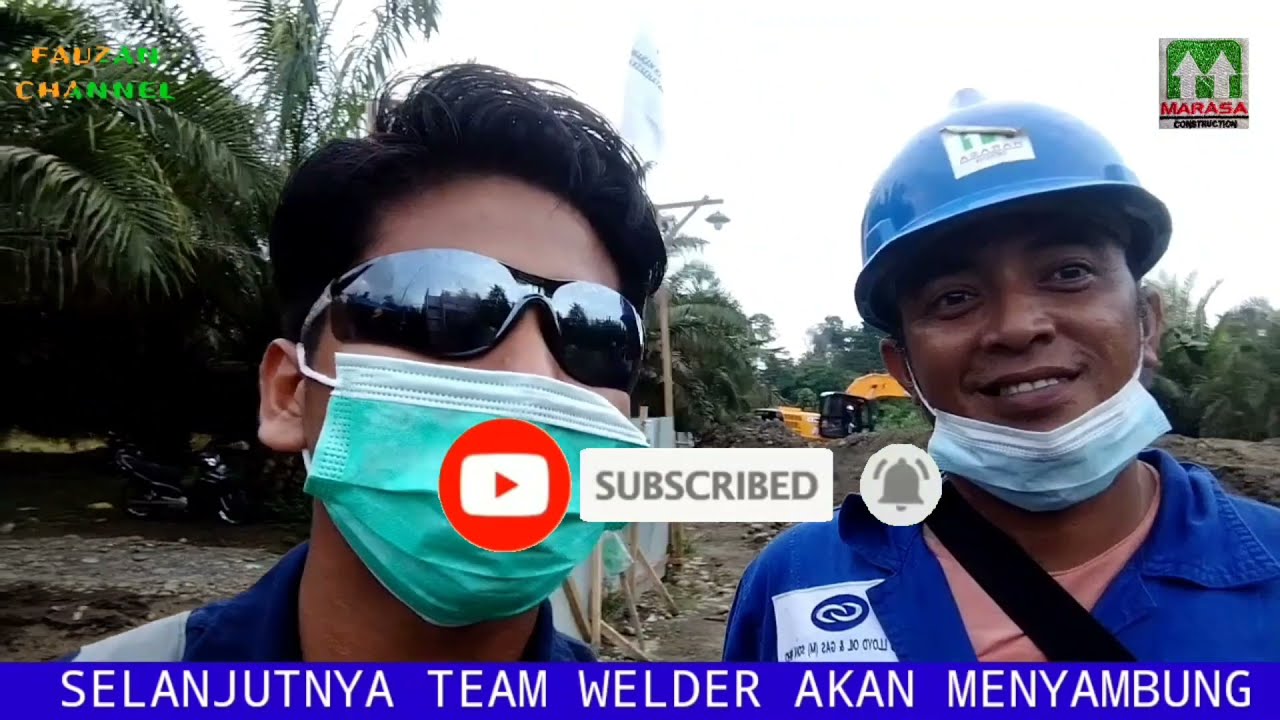 PROSES COLD CUTTING SEBELUM DILAKUKAN TIE-IN UNTUK GOLDEN JOINT
