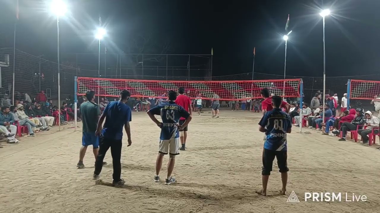 Ghatiyawali (Rinku) Vs Shallu Panihari at Raunta Shooting Volleyball Tournament 