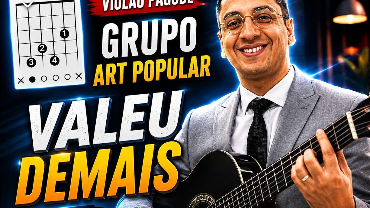 VIOLÃO PAGODE | Grupo Art Popular - Valeu Demais | Cifra |