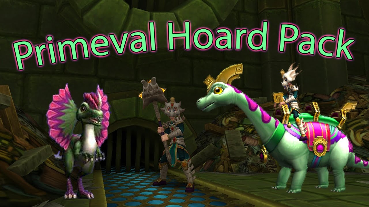 Wizard101 Primeval Hoard Pack Opening!